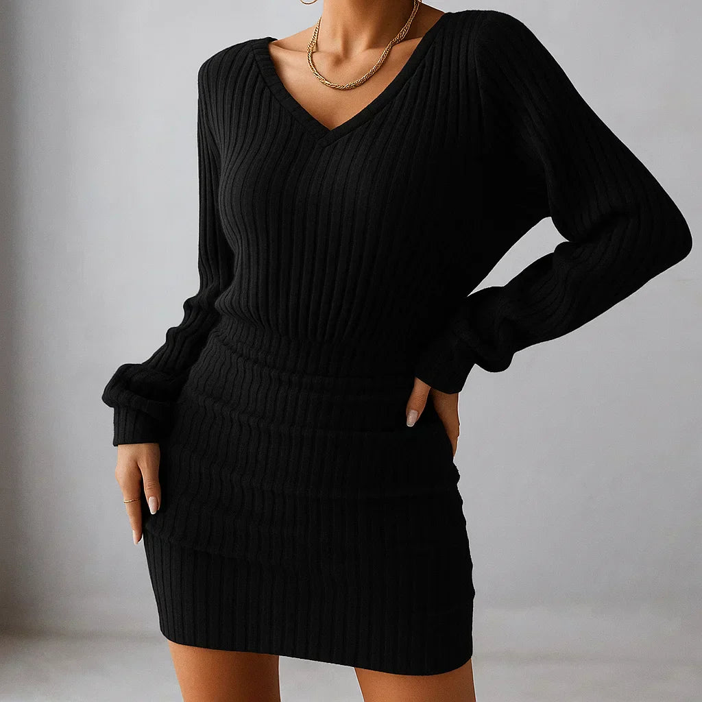 Lunori™ | Pletené šaty Bruna