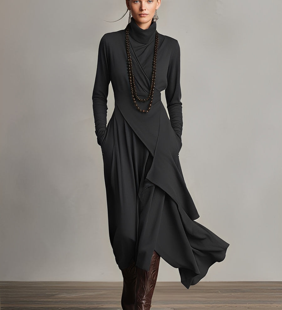 Lunori™ | Maxi šaty z pleteniny Natalia